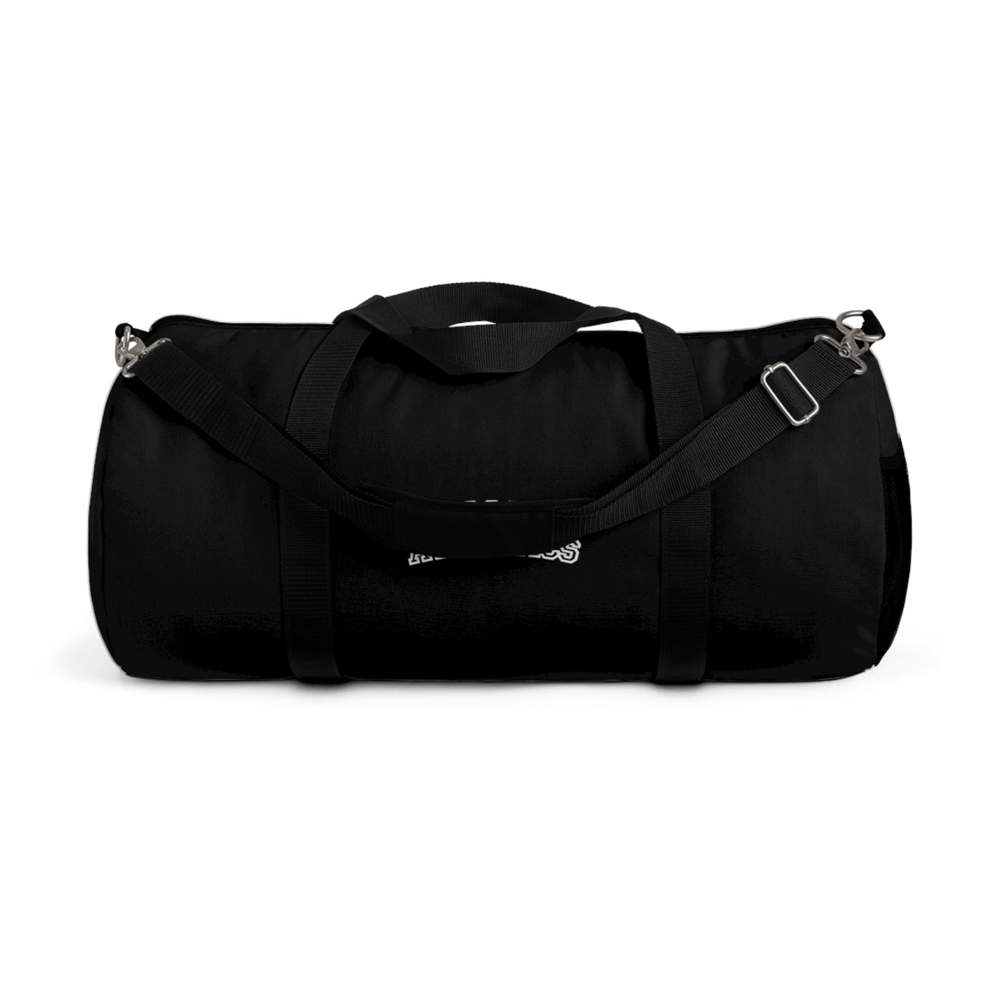 BLACK DUFFEL BAG