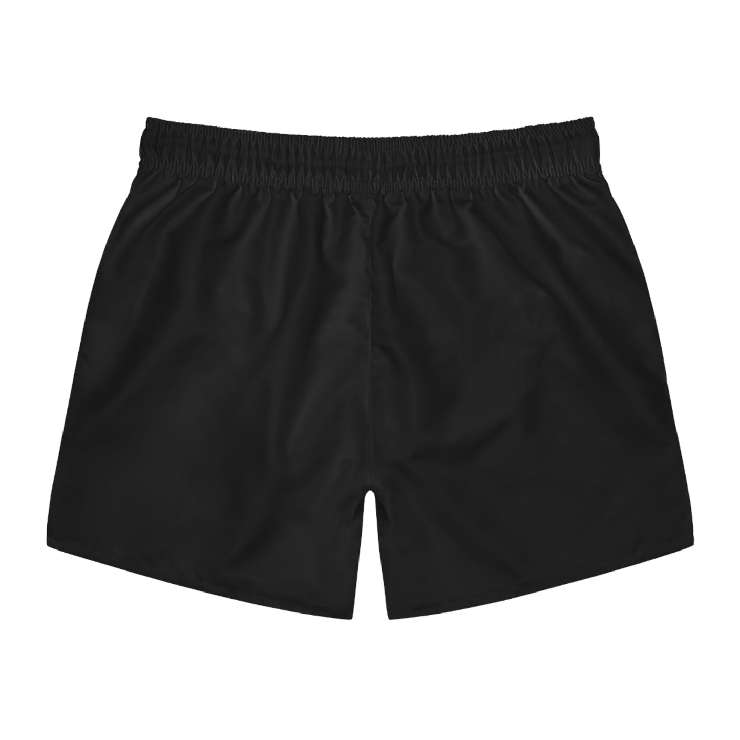 MEN'S 8A BLACK SWIM SHORTS