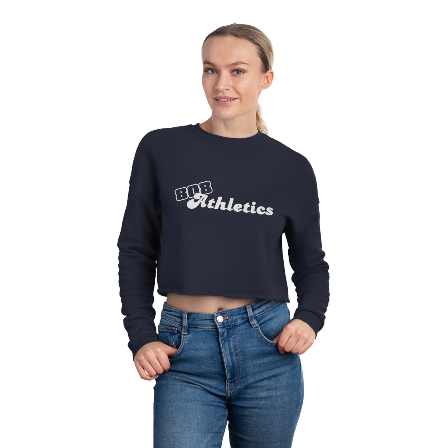 8A WOMEN’S CROPPED SWEATSHIRT