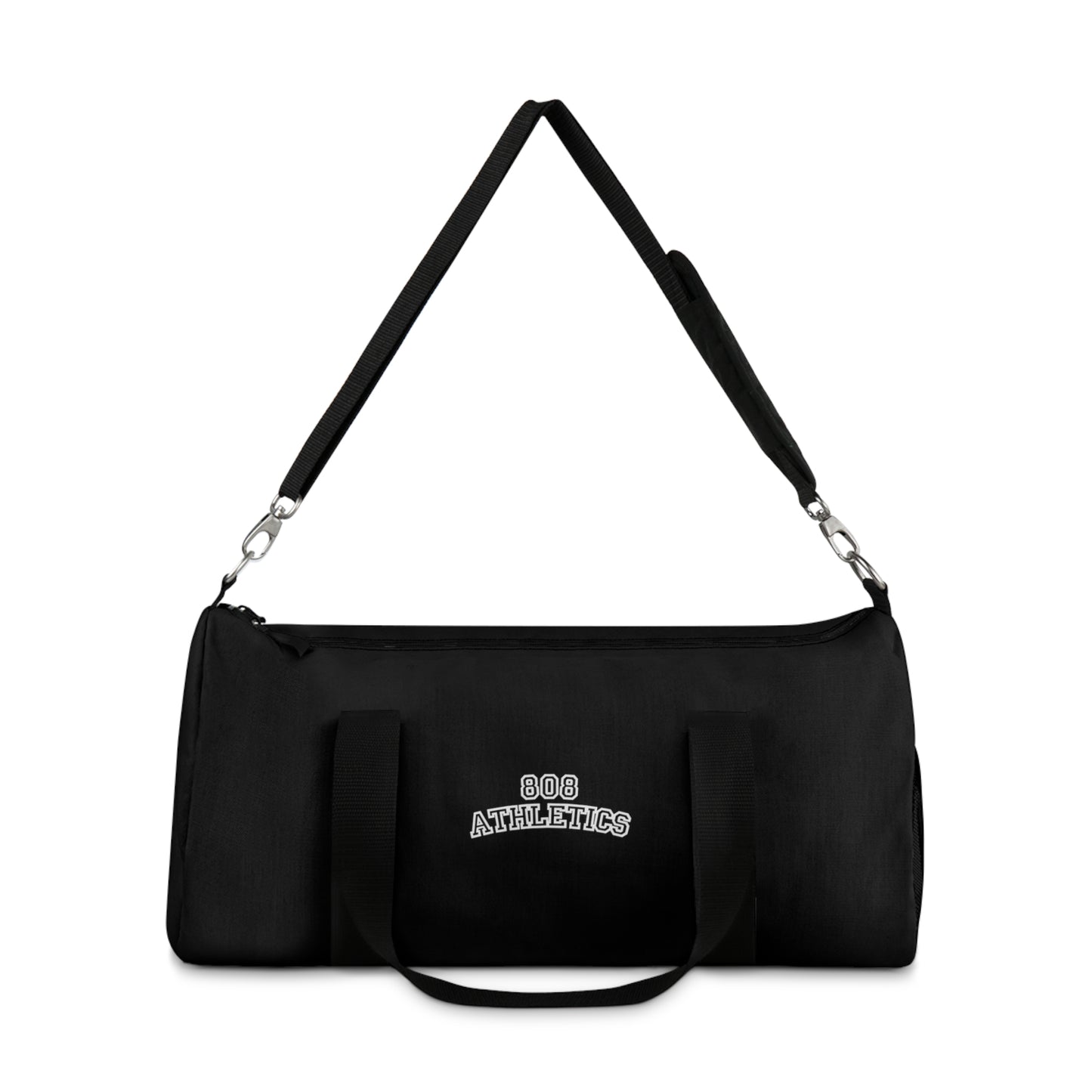 BLACK DUFFEL BAG