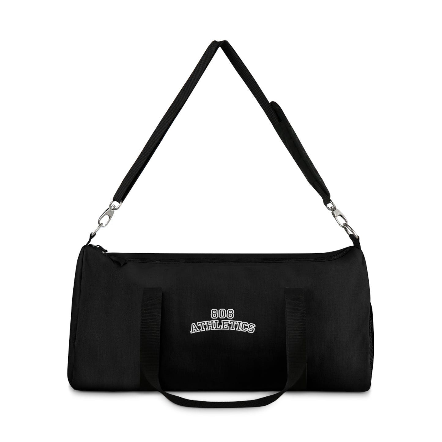 BLACK DUFFEL BAG